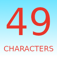 49 Characters