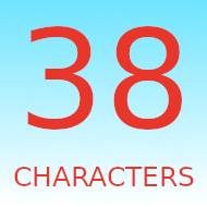 38 Characters