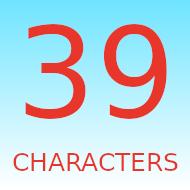39 Characters