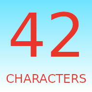 42 Characters