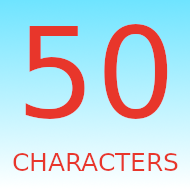 50 Characters