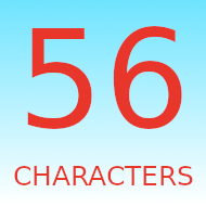 56 Characters