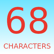 68 Characters