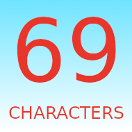 69 Characters