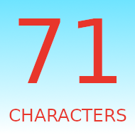 71 Characters